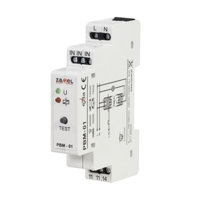 Przekaźnik bistabilny 230V AC TYP: PBM-01 EXT10000061 ZAMEL (EXT10000061-WPL)